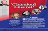 Being a ‘Classical Liberal’to call it welfare liberalism. This was associated with thinkers such as T.H. Green, Bernard Bosanquet and L.T. Hobhouse. The key features are: The individual