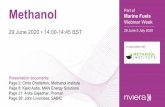 Methanol - dvzpv6x5302g1.cloudfront.net · Methanol is safe to handle, and part of a tested and established infrastructure. It is available in 122 ports worldwide, including all major