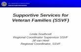 Supportive Services for Veteran Families (SSVF) · Florida sites will increased in 2014 to provide coverage in most Continuums of Care Jacksonville St Augustine Gainesville Daytona