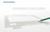 Contestability in urban transport Committed to the right ... · Contestability in urban transport Committed to the right solution 3 Contents Contestability joins the fight against