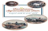 Fanshawe Agricultural Fair · 16. Shawl/scarf/collar 17. Sweater/vest (child/adult) 18. Toy 19. Socks 20. Hat 21. Mitts/gloves. 6. Sewing 22. Apron 23. Clothing 24. Toy 25. Other