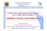 UC-CAGD UC-CAGD GroupGroup - Open Course Ware · Bézier curves BEZIER CURVES Bézier curve with n=5 (six control or Bézier points ) Bernstein polynomials B i4(t) Xn i=0 P iB n i