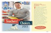 What Is the Teachers’ Choices Project? T€¦ · project has identified outstanding trade books, published for children and adolescents, ... Langston Hughes. Ill. Bryan Collier.