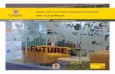 UNSW CITY FUTURES RESEARCH CENTRE 2014 Annual Report€¦ · DIRECTOR’S REPORT & HIGHLIGHTS Welcome to the City Futures Research Cen - tre’s 2014 Annual Report. The year marked