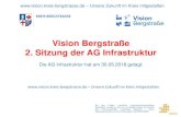 Vision Bergstraße 2. Sitzung der AG Infrastruktur · Vision Bergstraße 2. Sitzung der AG Infrastruktur ... André Marohn, Bundesagentur für Arbeit - Regionaldirektion Hessen Impuls