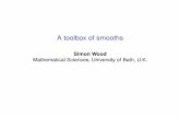 Simon Wood Mathematical Sciences, University of …sw15190/mgcv/tampere/...Mathematical Sciences, University of Bath, U.K. Smooths for semi-parametric GLMs I To build adequate semi-parametric