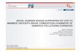 NOVEL BURNER DESIGN SUPPORTED BY CFD TO MINIMIZE … · •MSc., Samarco Mineração •PhD.,ATS4i Aero-Thermal Solutions for Industry •Eng., ATS4i Aero-Thermal Solutions for Industry.