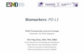 Teh-Ying Chou, MD, PhD, MBA...PD-L1 immunohistochemistry as a biomarker Presented By Keith Kerr at 2015 ASCO Annual Meeting Immune Biomarker Considerations 9 • Epitope stability