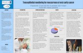 Transepithelial monitoring for reoccurrence of oral cavity cancer · 2013-07-12 · Poster Design & Printing by Genigraphics® - 800.790.4001 Dr. Ron Loewenstein OralCDx Laboratories