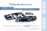 MOD - 76modulowo.com/wp-content/uploads/2016/01/Instrukcja-MOD-76EN.pdf · Modulowo® Explore™ E for Intel® Edison MOD - 76 Modulowo® Explore™ E is the development kit, breakout
