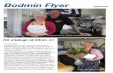 The Bodmin Flyerbodminairfield.com/wp-content/uploads/2019/03/Bodmin-Flyer-March-19.pdfBodmin Flyer MARCH 2019 The Bodmin Fryer – Dottie and Keith Elderkin All change at Diner 31