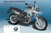 MachineThe Ultimate Riding - A&S BMW Motorcycle Parts€¦ · overview of your motorcycle. All maintenance and repair work car-ried out on your motorcycle will be documented in Chapter