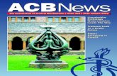 ACB News · About ACB News The monthly magazine for Clinical Science The Editor is responsible for the final content. Views expressed are not necessarily those of the ACB. Editor