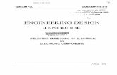 ENGINEERING DESIGN HANDBOOK · engineering design handbook dielectric embedding of electrical or electronic components april 1979 . ... references 1-9 chapter 2 general information