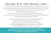 Message de M. Alain Beaudry, maire · 04 06 Plans d’implantation et d’intégration architecturale Les demandes suivantes sont acceptées: • 527 à 531, rue Saint-Louis • En
