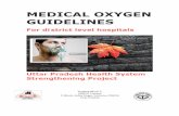 MEDICAL OXYGEN GUIDELINESdgmhup.gov.in/Documents/Oxygen_Guidelines_and... · critical care areas. Therefore, there is a need to have effective alarm system based monitoring system