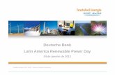 Deutsche Bank Latin America Renewable Power Day · CPFL. 3 A Tractebel é controlada pela GDF SUEZ, líder mundial em energia Obs.: Estrutura simplificada 99,99% 78,53% 99,99% 100%