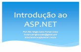 Introdução ao ASPsergioportari.com.br/.../uploads/2017/08/Aula02-Webforms-ASP.NET… · ASP.NET suporta o uso de elementos HTML, desde que possuam o atributo runat= “server”