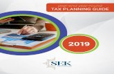 year-end year-round TAX PLANNING GUIDE Tax Guide SEK.pdf · Another Affordable Care Act provi-sion, the 3.8% net investment income tax affects higher income investors with modified