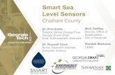 Smart Sea Level Sensors project overview - SECOORA · • Smart Sea Level Sensors Project- perfect intersection of science/technology/society • Authentic Smart Sea Level Sensors