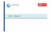 CPFA - Module 7 PDF...CPFA - Module 7 Tax and Estate Planning – Types of taxes Unit 8: Weighting 18%_Part 1 2 Types of Taxes The two broad categories of tax collected by the government