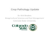Crop Pathology Updatewci.colostate.edu/Assets/pdf/PMW2016/Broders.102.pdf · Zheng et al. 2013. Nature Comm. 4: 2673 ... –Basal rot (Fusarium oxysporum f. sp. cepae) –Pink Rot