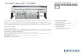 SureColor SC-T5400 · Med SC-T5400 handler det hele om fleksibilitet, pålidelighed, kvalitetsbevidsthed og udskriftshastighed. Uanset om du udskriver CAD-, arkitektoniske eller tekniske