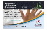 SARC – Serviço de Alojamento de Revistas Científicas · CALL - 2011 05-06-2016 RCAAP - Repositório Cientifico de Acesso Aberto de Portugal 15 Acta Pediátrica Portuguesa –