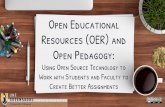 Open Educational Resources (OER) and Open Pedagogylibres.uncg.edu/ir/uncg/f/S_Harlow_Open_2019.pdf · “OER are teaching, learning, and research resources that reside in the public