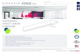 EDGE EX3 Date Te - Pinnacle Architectural Lighting 2013... · EX3 Specifications and dimensions subject to change without notice Specification sheets that appear on pinnacle-ltgcom