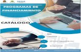 PROGRAMAS DE Programasde FINANCIAMIENTO financiamiento · 2020-04-15 · 1 financiamiento para el sector empresarial -personas fÍsicas 2financiamiento para el sector empresarial