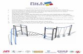 Play & Leisure Limited, Catheralls Industrial Estate, CH7 ... · Installation Details For Quest Discovery (Q105) 1 Construct base as per layout drawing ensuring the correct levels