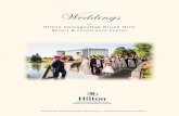 Weddings - Hilton · Page | 2 Ceremony Whether small and intimate or grand and spectacular, the experienced staff at Hilton Oak Brook Hills will make sure you receive the wedding