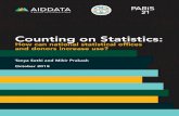 Counting on Statistics€¦ · methods, and prose, including: Bill Joyce (Statistics Canada), Bradley Parks (AidData), Johannes Jütting (PARIS21), and Norma Altshuler (Hewlett Foundation).