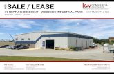 FOR SALE / LEASEkwcommercialhalifax.ca/wp-content/uploads/2019/01/... · 70 NEPTUNE CRESCENT - WOODSIDE INDUSTRIAL PARK | DARTMOUTH, NS INDUSTRIAL / OFFICE | 13,000 SF FOR SALE