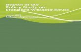 Printed by the Government Logistics Department · study on standard working hours (SWH) to lay the foundation for an informed public discussion on the matter. The Labour Department