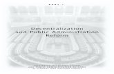 Decentralization and Public Administration Reform...36 LOCAL GOVERNMENT AND PUBLIC SERVICE REFORM INITIATIVE MASTERING DECENTRALIZATION AND PUBLIC ADMINISTRATION REFORMS IN CENTRAL