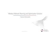 Wireless Network Planning and Optimization So (2).pdf · PDF file Wireless Network Planning and Optimization Solution Wireless Network Coverage Optimization Wireless communication