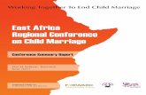 East Africa Regional Conference on Child Marriage June · opportunities. FORWARD is a co-host of the UK Girls Not Brides National Partnership to End Child Marriage. Contact: Tel: