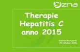 Therapie Hepatitis C anno 2015 · 2017-01-19 · Detectable HCV RNA below the lower limit of assay quantification should not be used as a substitute for ‘undetectable’ for making