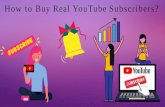 How to Buy Real YouTube Subscribers?