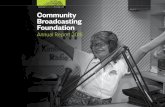 Community Broadcasting Foundation · term on the CBF Board, we farewelled Bryce Ives. A passionate advocate for community broadcasting for over 18 years, Bryce made a significant
