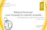 Balanced Scorecard come strumento di controllo aziendale web/lucidi2013teoriadelcontrollo_file/violi.pdfQuesti strumenti rispondono a una specifica esigenza: raccogliere, ordinare