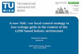 A new Volt / var local control strategy in low-voltage grids in the … · 2019-02-13 · A new Volt / var local control strategy in low-voltage grids in the context of the LINK-based