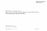 Benteler Automotive Electronic Data Interchange ... · NAO_LO-023 Benteler Automotive 2 Mar 19, 2009 830 Version 4010 Version 2.2 Changes from Version 2.1 – 2.2 1. Added element