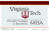 540-231-6152 mba@vt€¦ ·  540-231-6152 mba@vt.edu YOUR GUIDE TO THE ONLINE APPLICATION SYSTEM