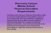 Discovery Canyon Middle School Physical Education Requirements€¦ · locker rooms. • After class ... No stickers or decals inside or outside of lockers: ... Backpacks • All