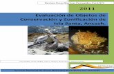 Evaluación de Objetos de Conservación y Zonificación de Isla …agroancash.gob.pe/agro/wp-content/uploads/2016/09/public... · 2016-09-13 · 2011 Evaluación de Objetos de Conservación