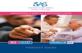 sas product manual 08:sas product manual 06 · Nurse call unit with infra-red receiver 22 RESET KEYS AND INFRA-RED TRANSMITTERS Magnetic staff key 23 Patients infra-red call transmitter