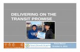 DELIVERING ON THE TRANSIT PROMISE...Puget Sound As a Transit Region:Puget Sound As a Transit Region: Putting SeaTac in Context 2. Starting at the Beginning: How DoesStarting at the